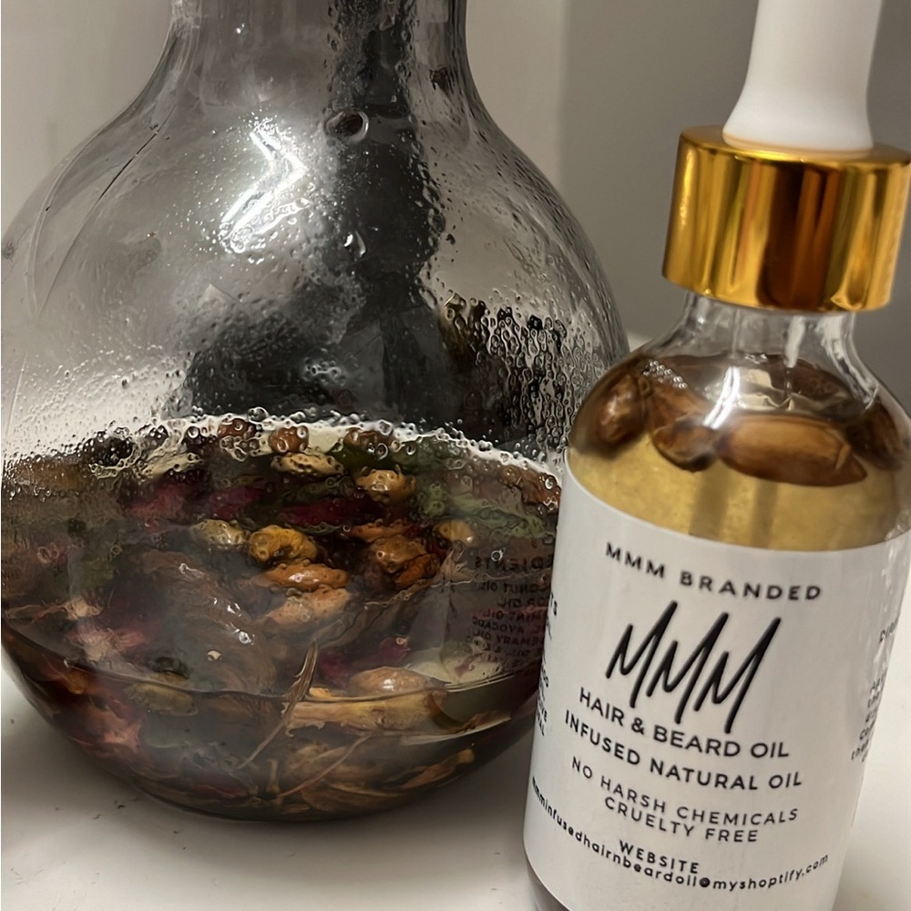 All natural hair and beard oil!!!